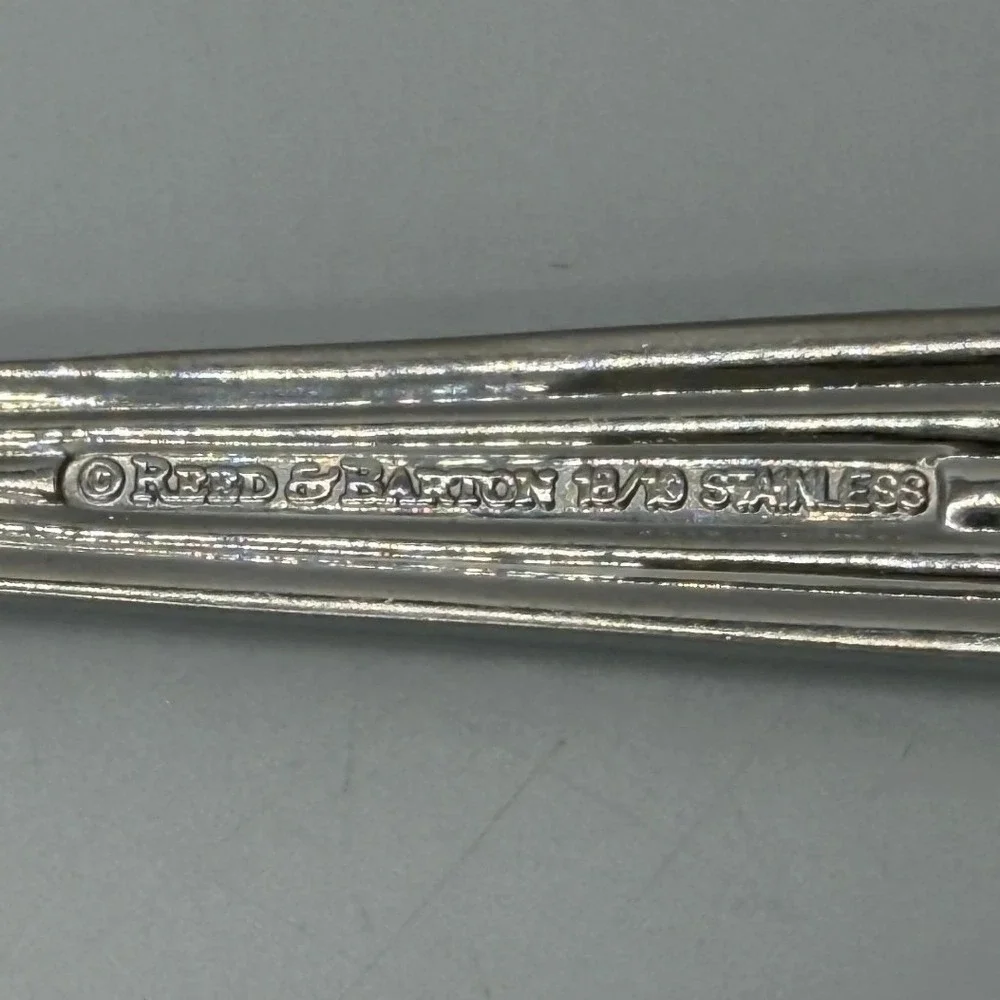 Reed & Barton Tablespoons‎ Set of 12 Stainless 18/10 Fluted Ribbed